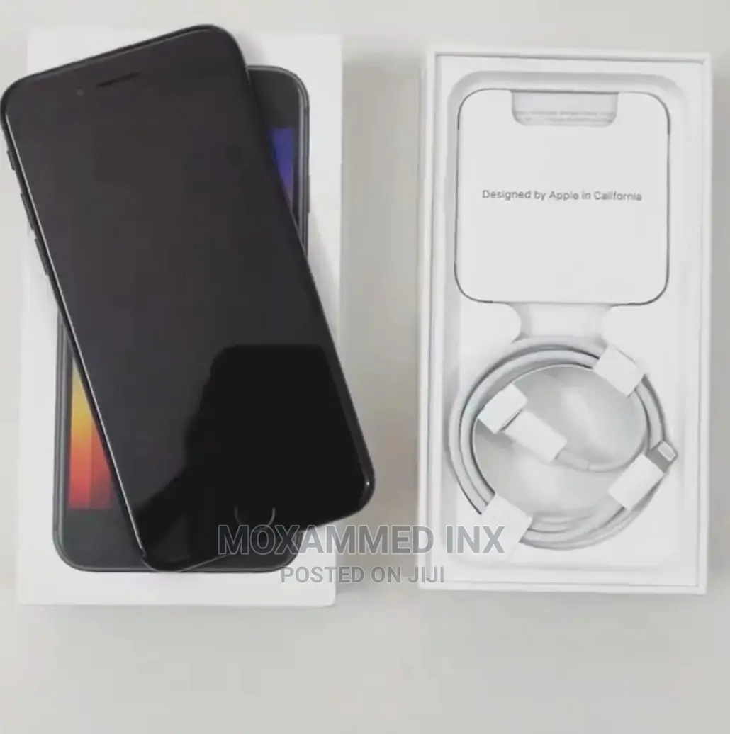 New Apple iPhone SE 2022 64 GB Black