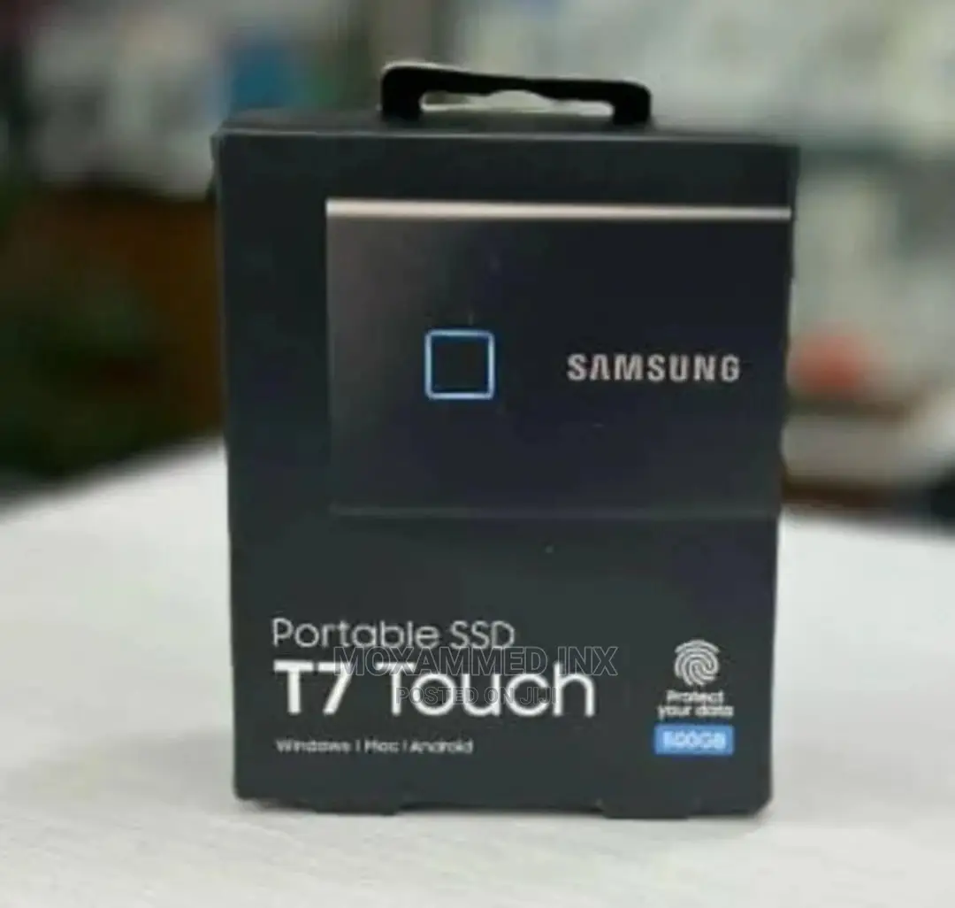 Samsung Portable SSD 500GB Comes With Fingerprint
