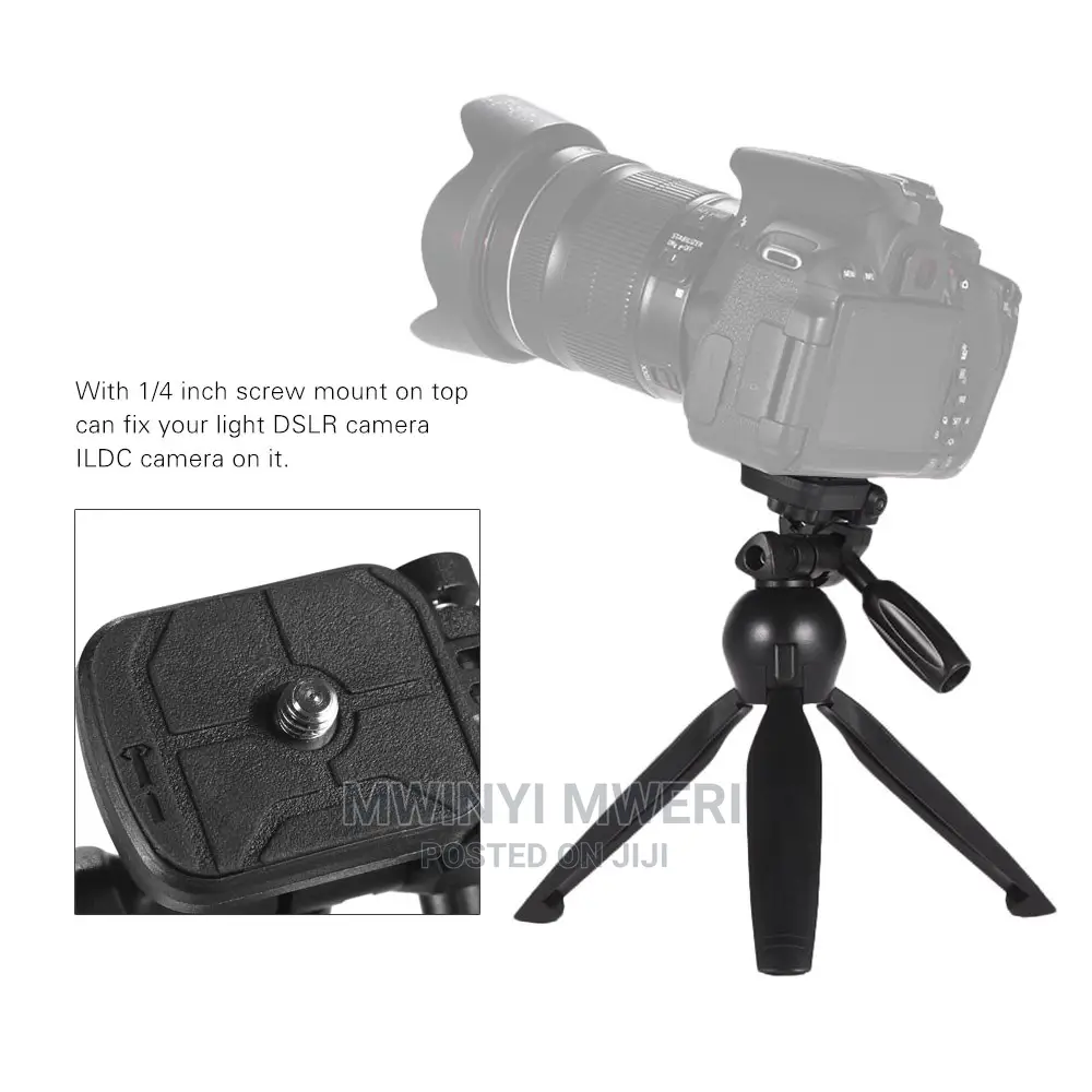 YUNTENG VCT-2280 Multi-Function Mini Tabletop Tripod