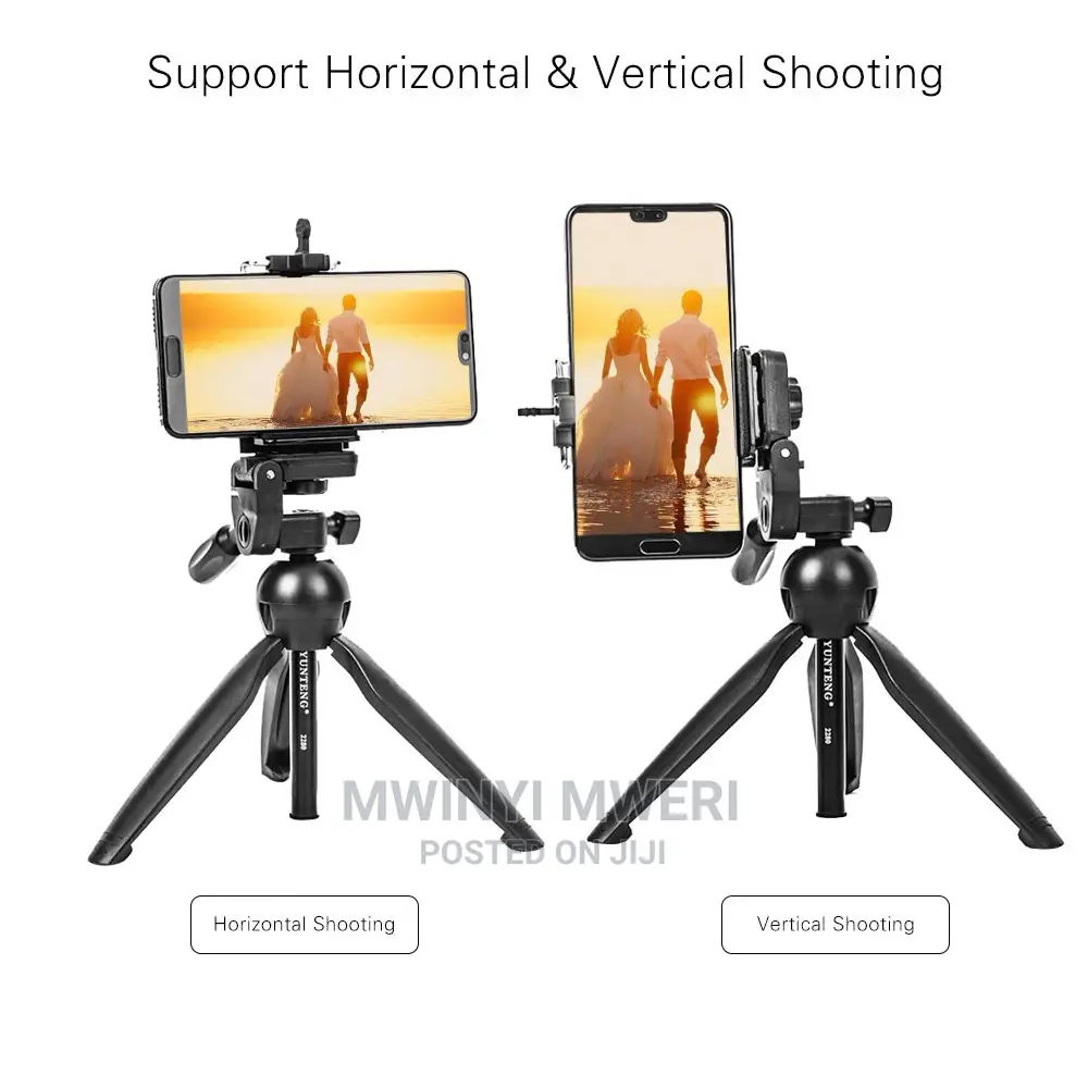 YUNTENG VCT-2280 Multi-Function Mini Tabletop Tripod