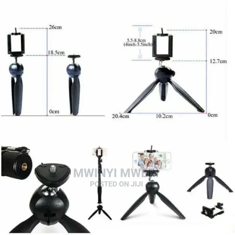 Yunteng Yt-228 Mini Tripod Phone Portable Telephone Camera
