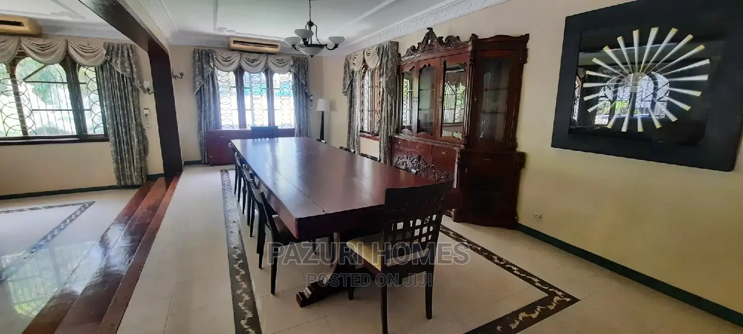 Furnished 5bdrm Bungalow in Oysterbay France, Upanga West for Rent