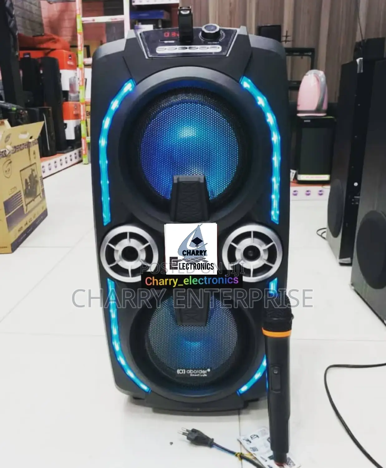 ABORDER Rechargeable Speaker With Mic Good Sound