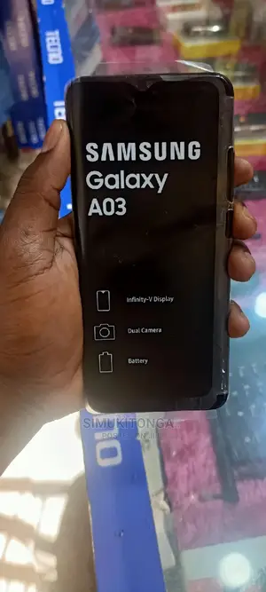 New Samsung Galaxy A03 64 GB Black