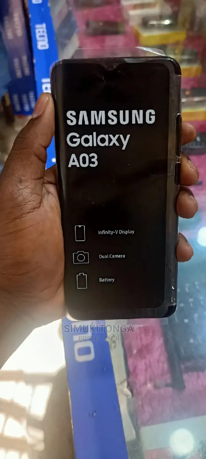 New Samsung Galaxy A03 64 GB Black