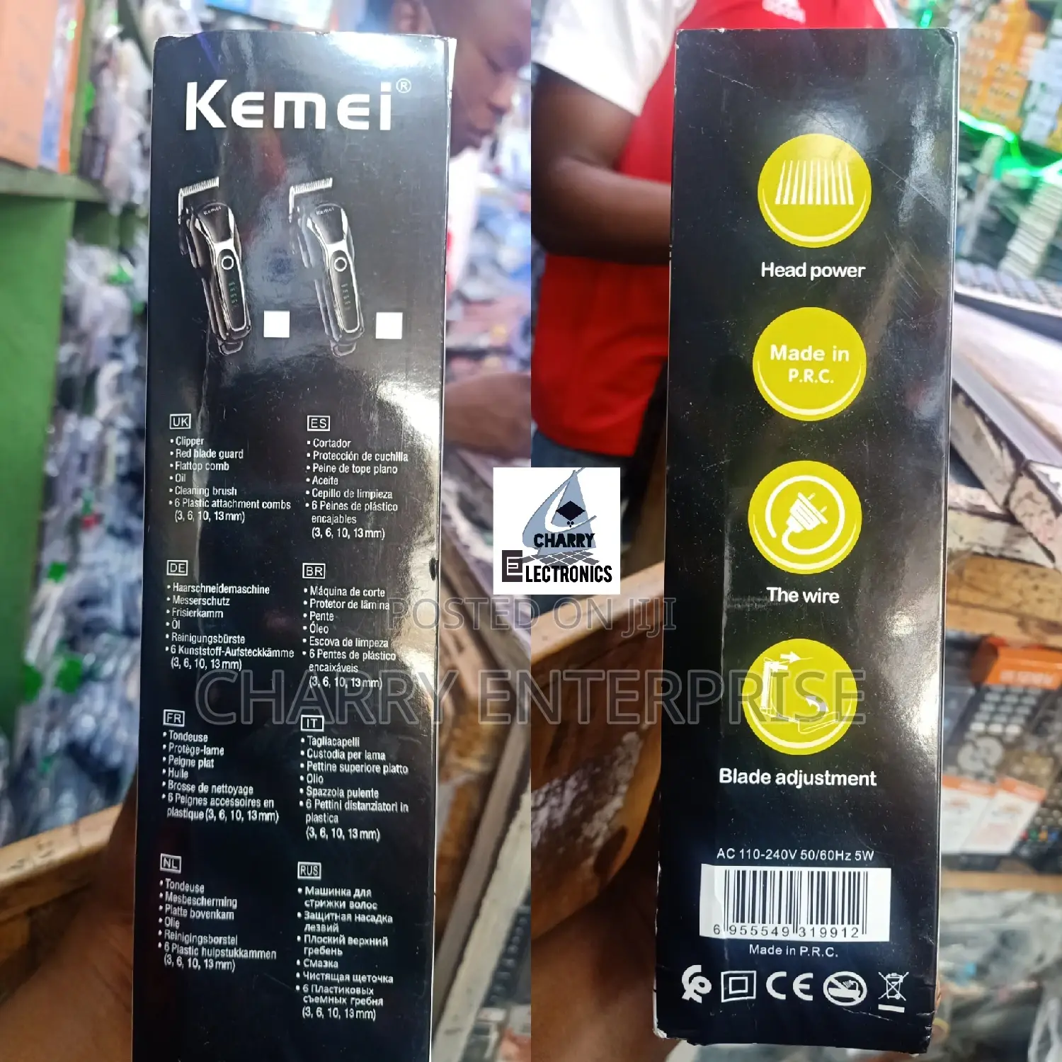 KEMEI Professional Wireless Hair Clipper OG5W