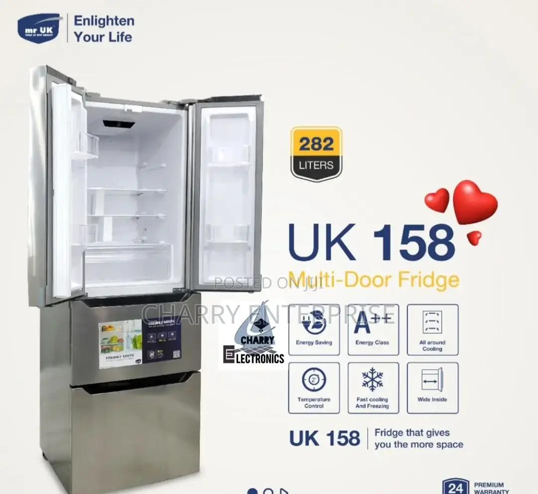 Mr UK Freezer Fridge Nonfrost Uk158 282 L