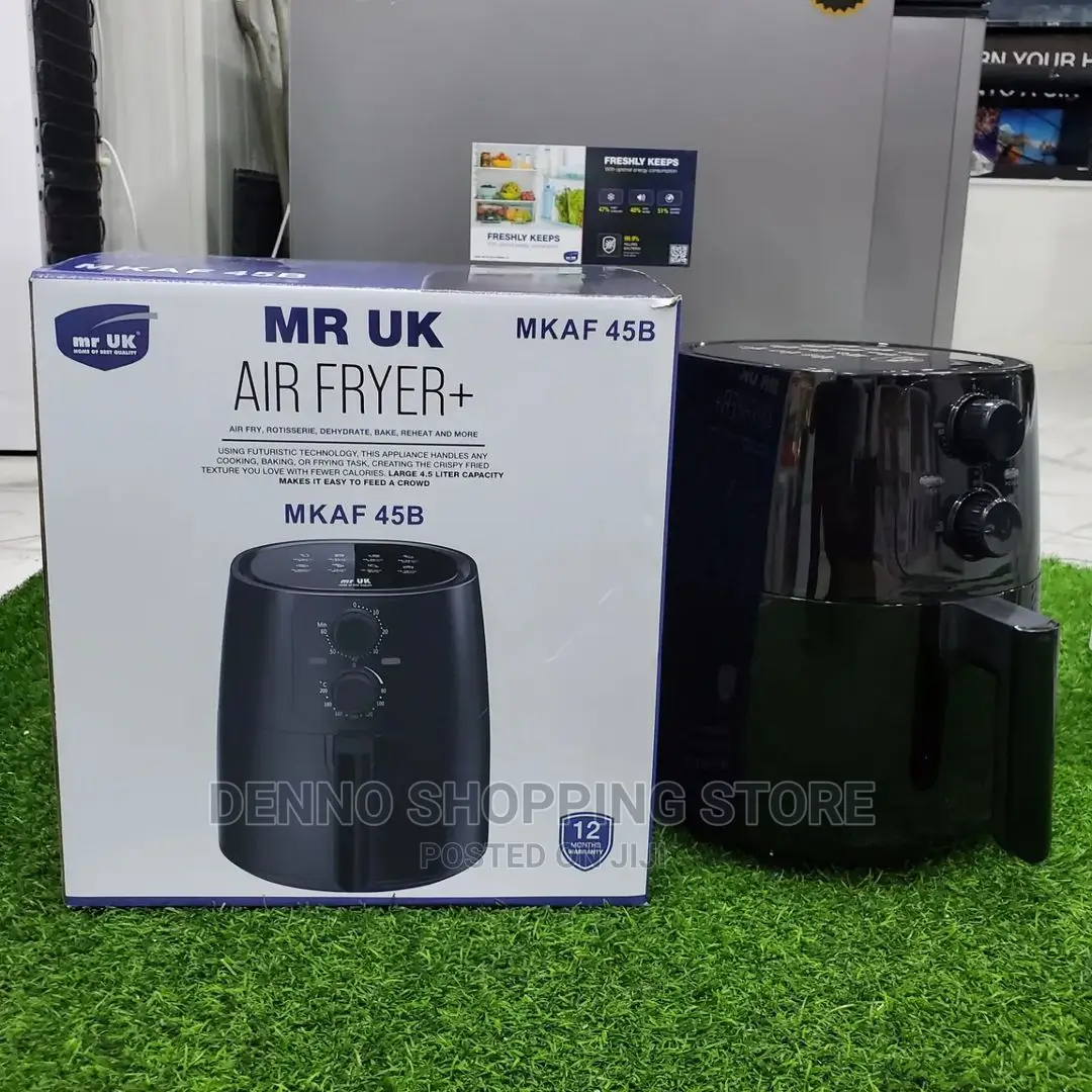 Mr Uk Air Fryer 4.5L Black
