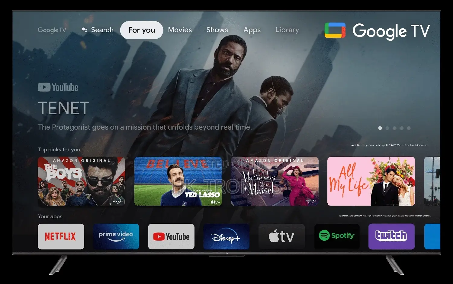 TCL Google TV Hdr 55"