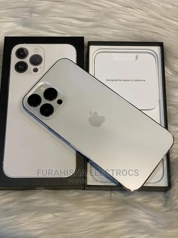 New Apple iPhone 13 Pro Max 128 GB Silver - Furahisha Electrocs