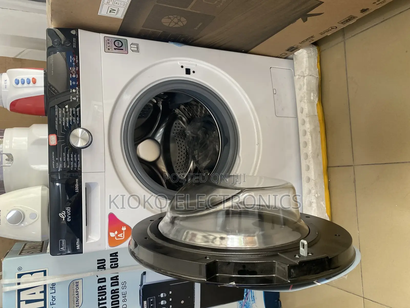 Evvoil Washing Machine -10kgswash 7kgsdryer