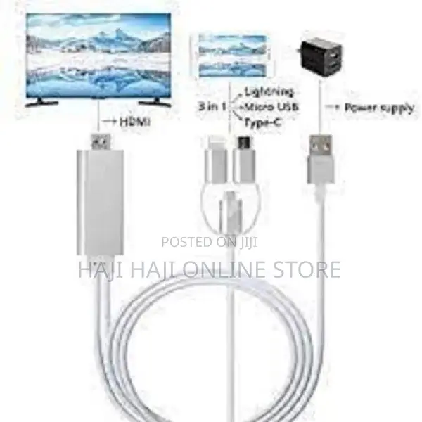3 in 1 HDTV Cable
