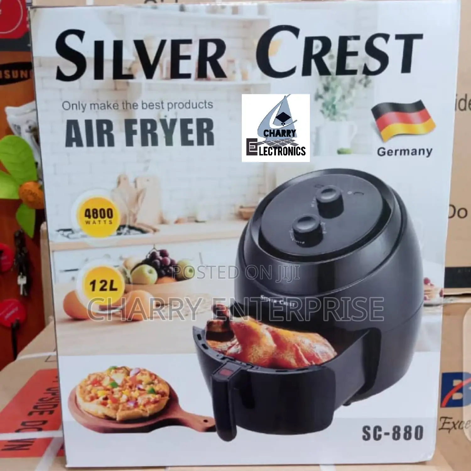 SILVER CREST Air Fryer From GermanySC-880 12 L 4800 W