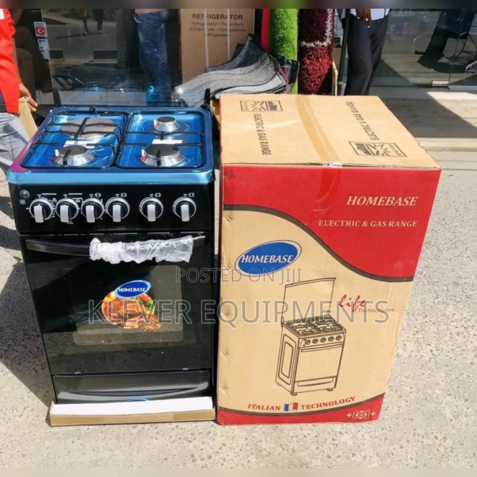 Homebase Gas Cooker Range