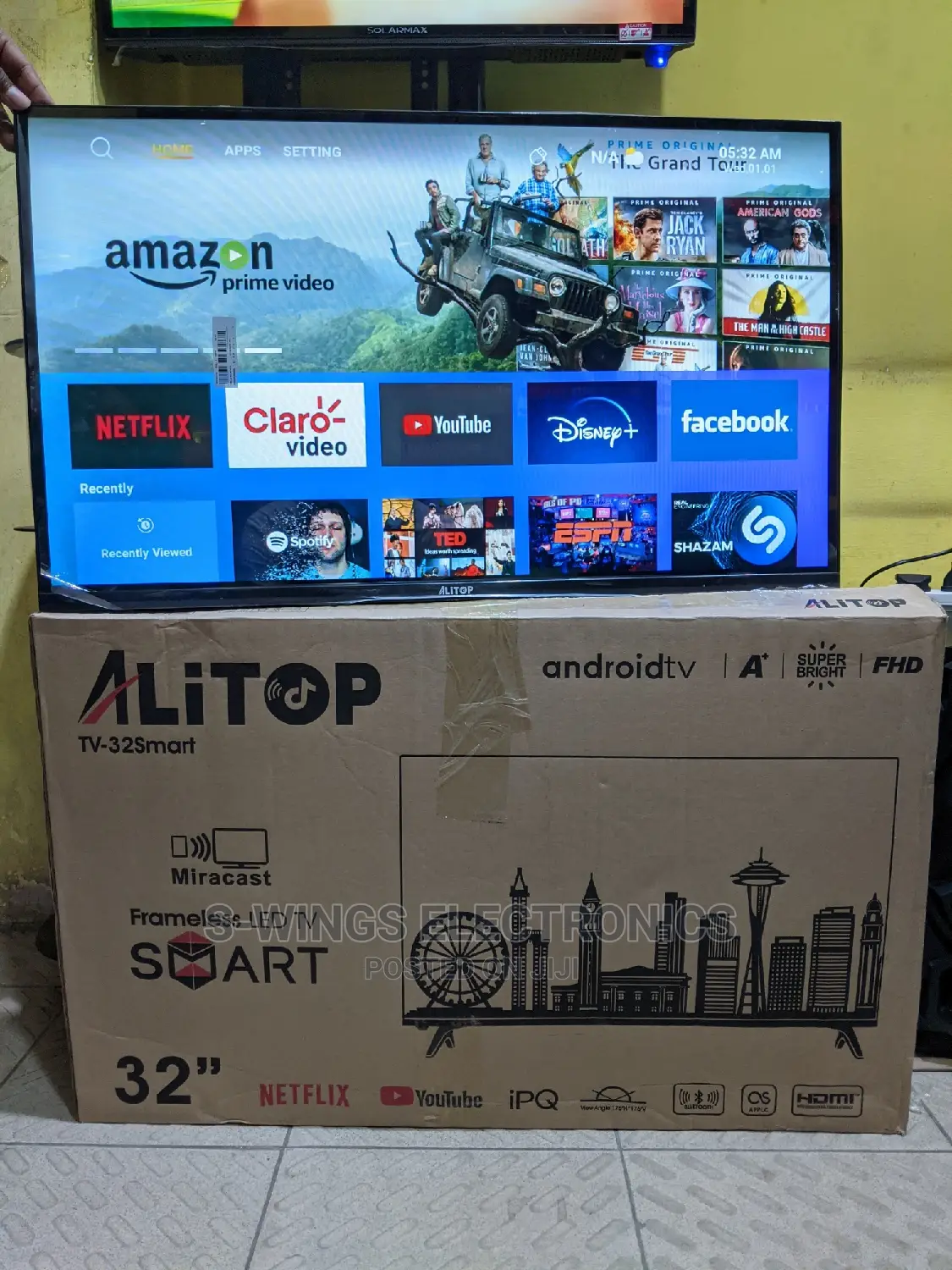 Alitop Android Smart Tv Inch 32
