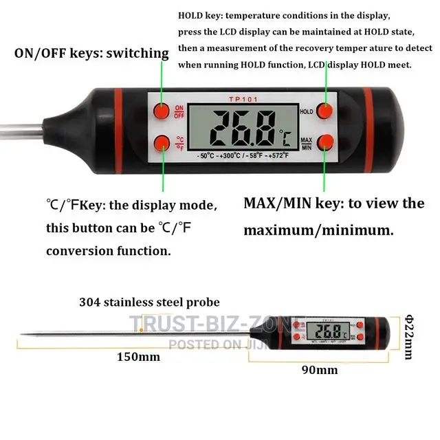 Digital Food Thermometer