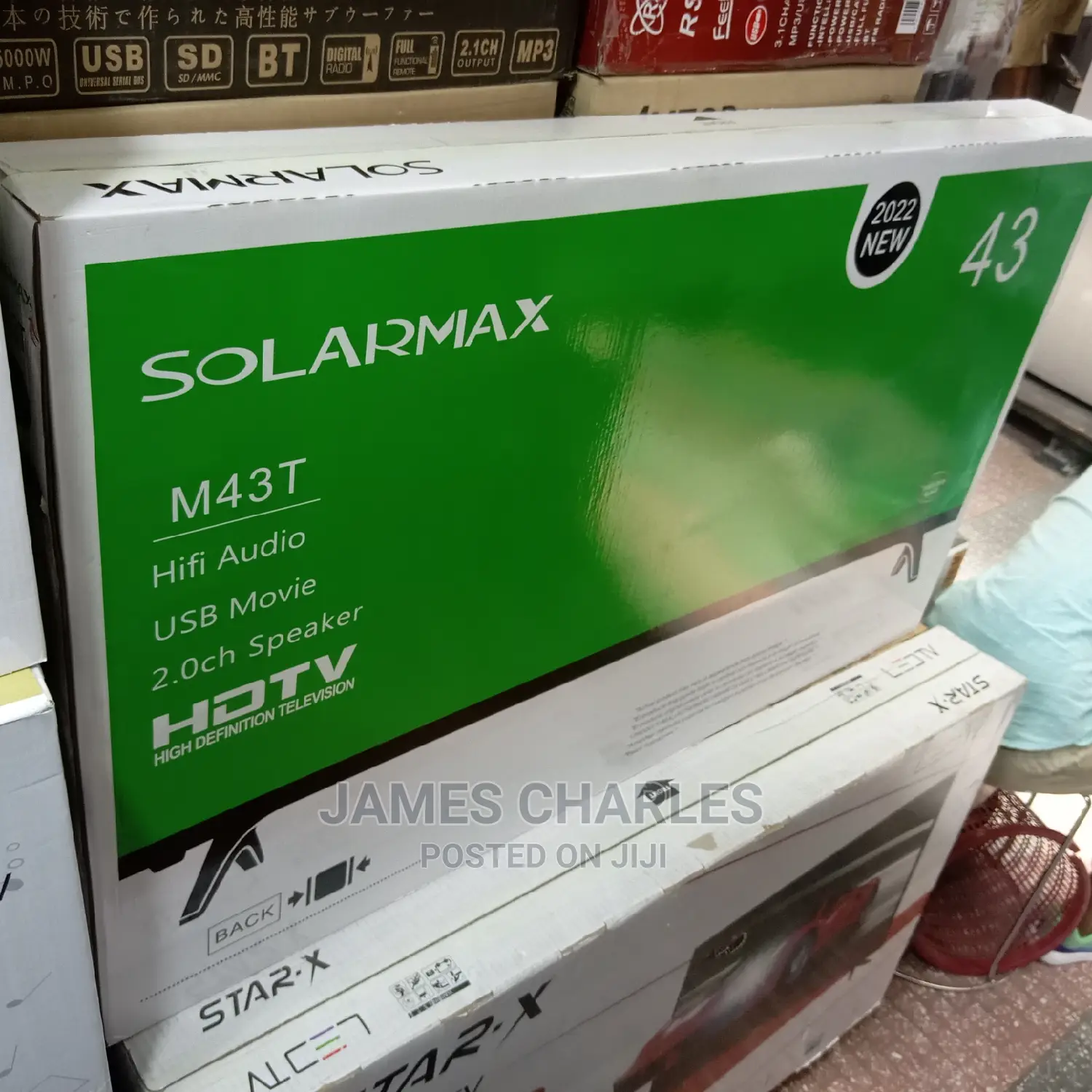 43" Solar Max Tv