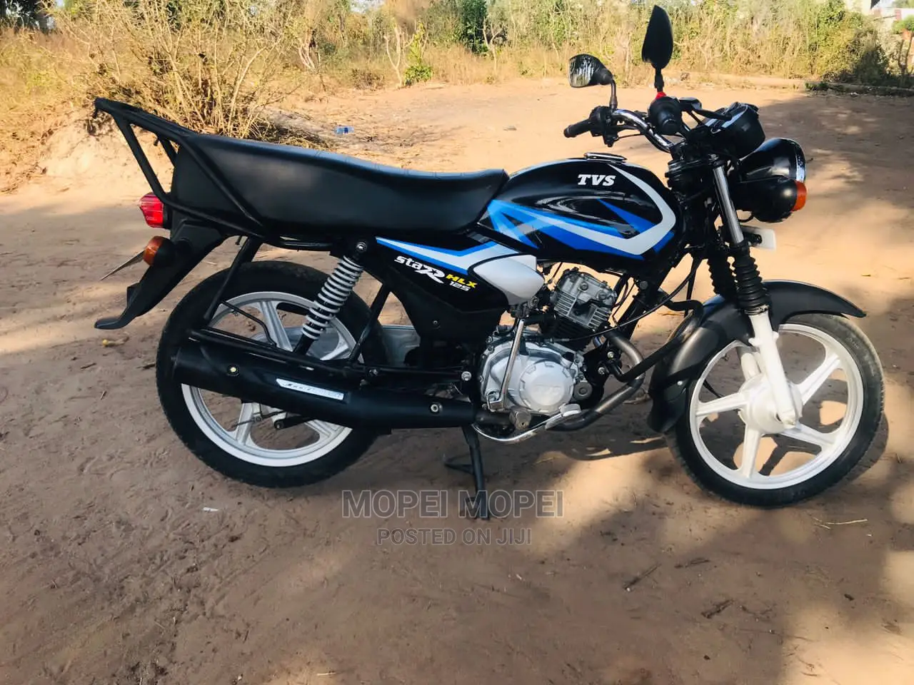 TVS HLX 125 2021 Black