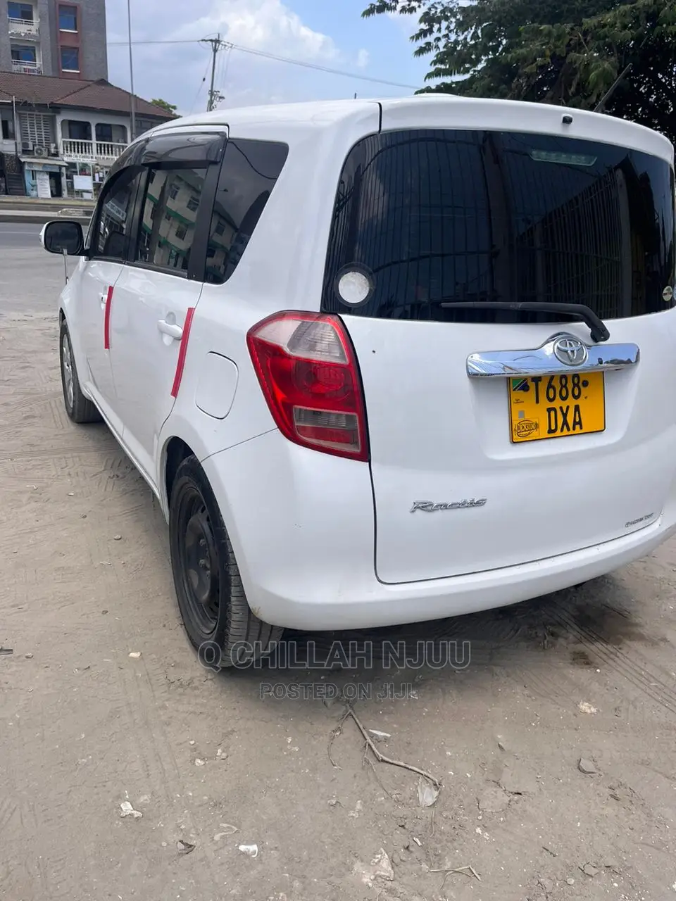 Toyota Ractis 2007 White