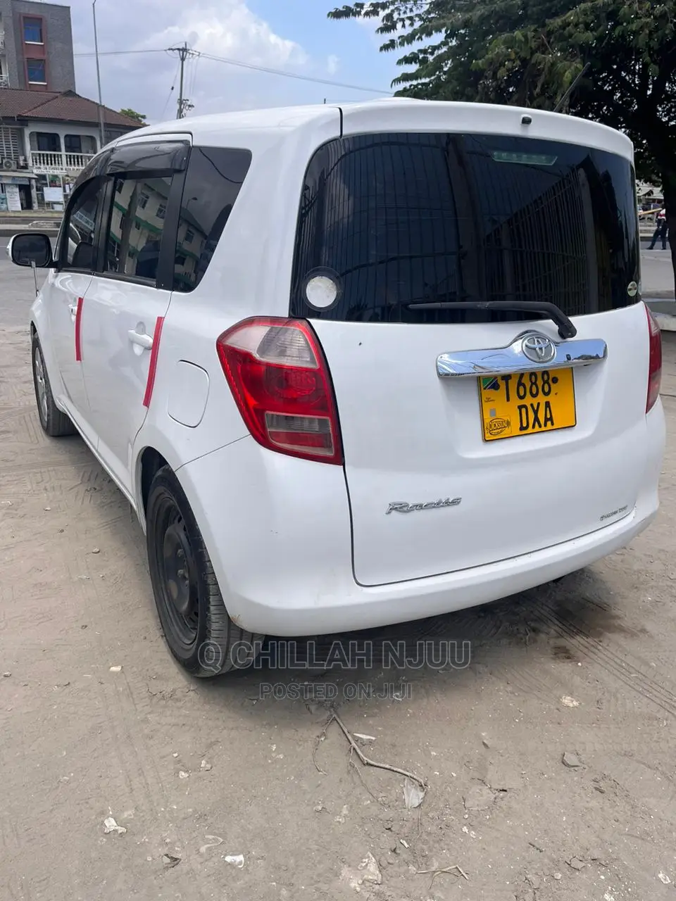 Toyota Ractis 2007 White