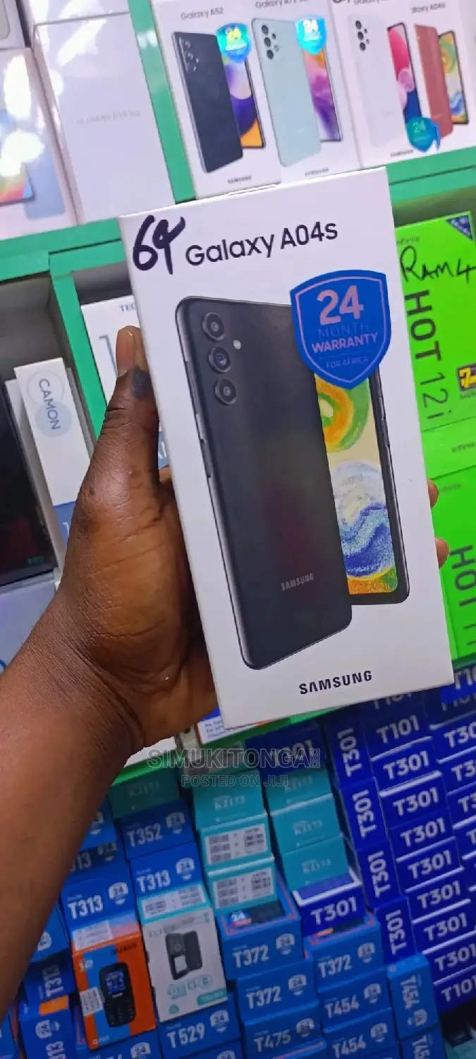 New Samsung Galaxy A04s 64 GB Black
