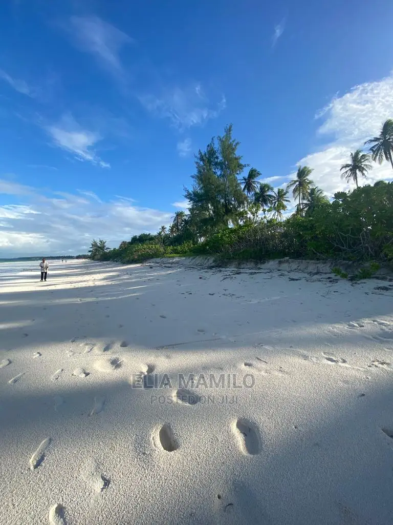 Beach Front Plot for Sale in Zanzibar.