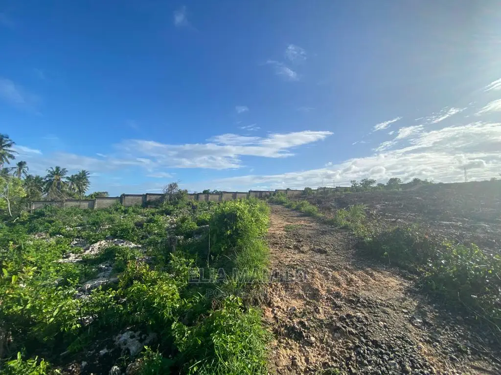 Beach Front Plot for Sale in Zanzibar.