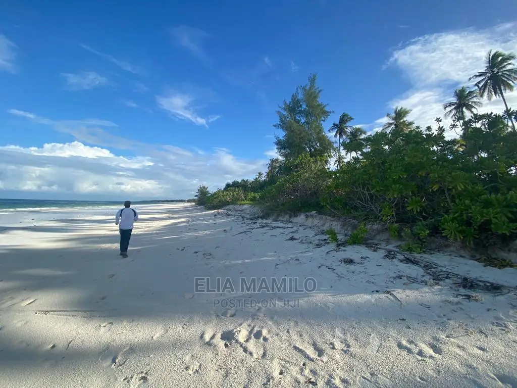 Beach Front Plot for Sale in Zanzibar.
