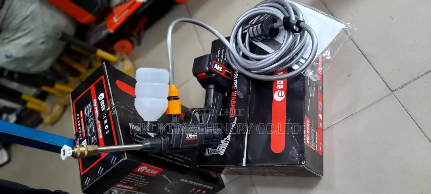 Portable High Pressure Washer Cordless KIT Volt 24