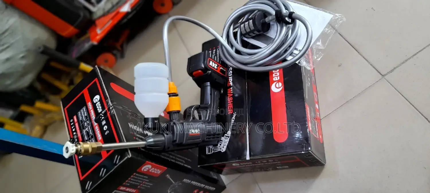 Portable High Pressure Washer Cordless KIT Volt 24