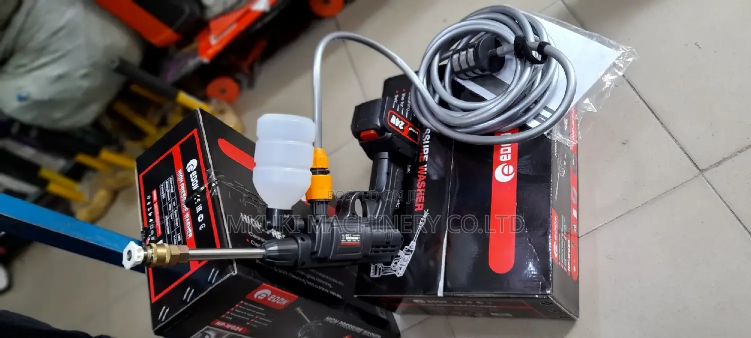 Portable High Pressure Washer Cordless KIT Volt 24