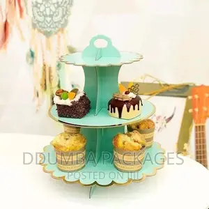 Paper Cupcakes Stands Rangi Tofauti