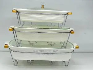 Serving Food Warmers 3 in a Set