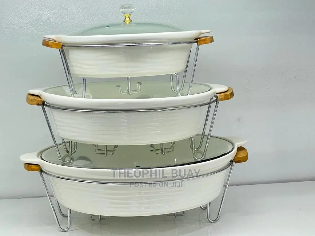 Thee in 1 Serving Dishes