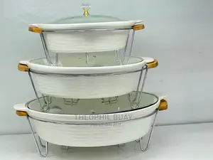Thee in 1 Serving Dishes