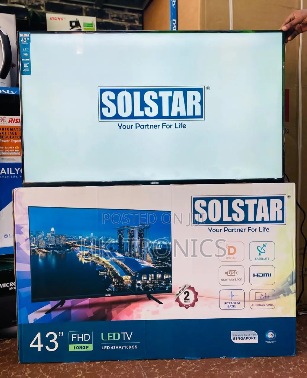 Solstar Smart TV 43"Inch