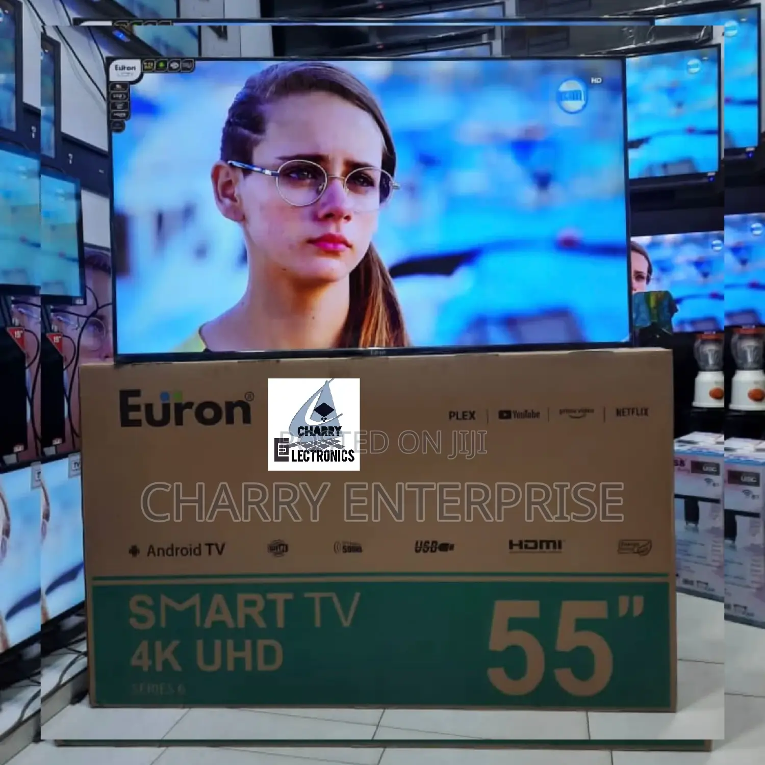 Euron Smart Android UHD Tv55 Inch Series 6