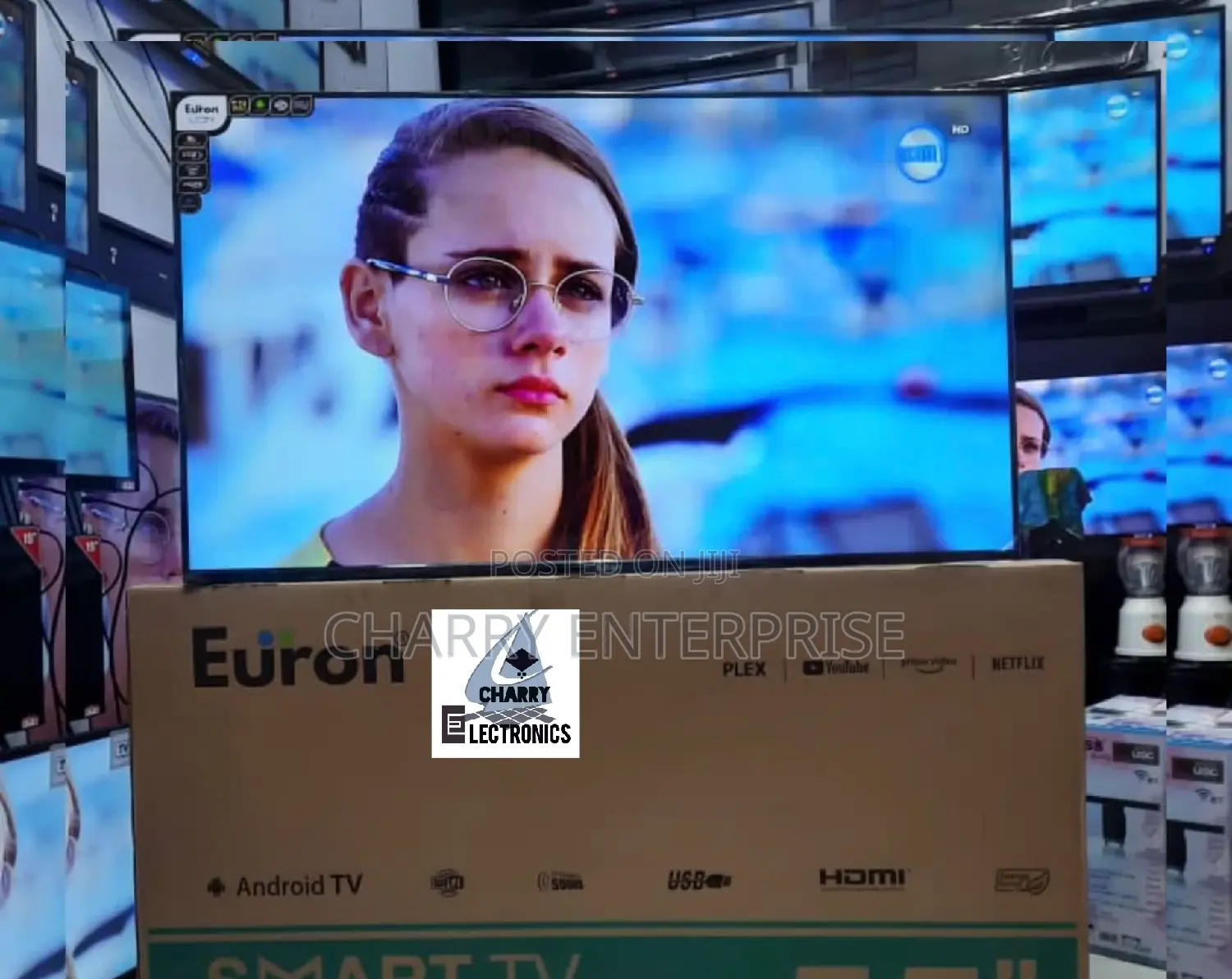 Euron Smart Android UHD Tv55 Inch Series 6