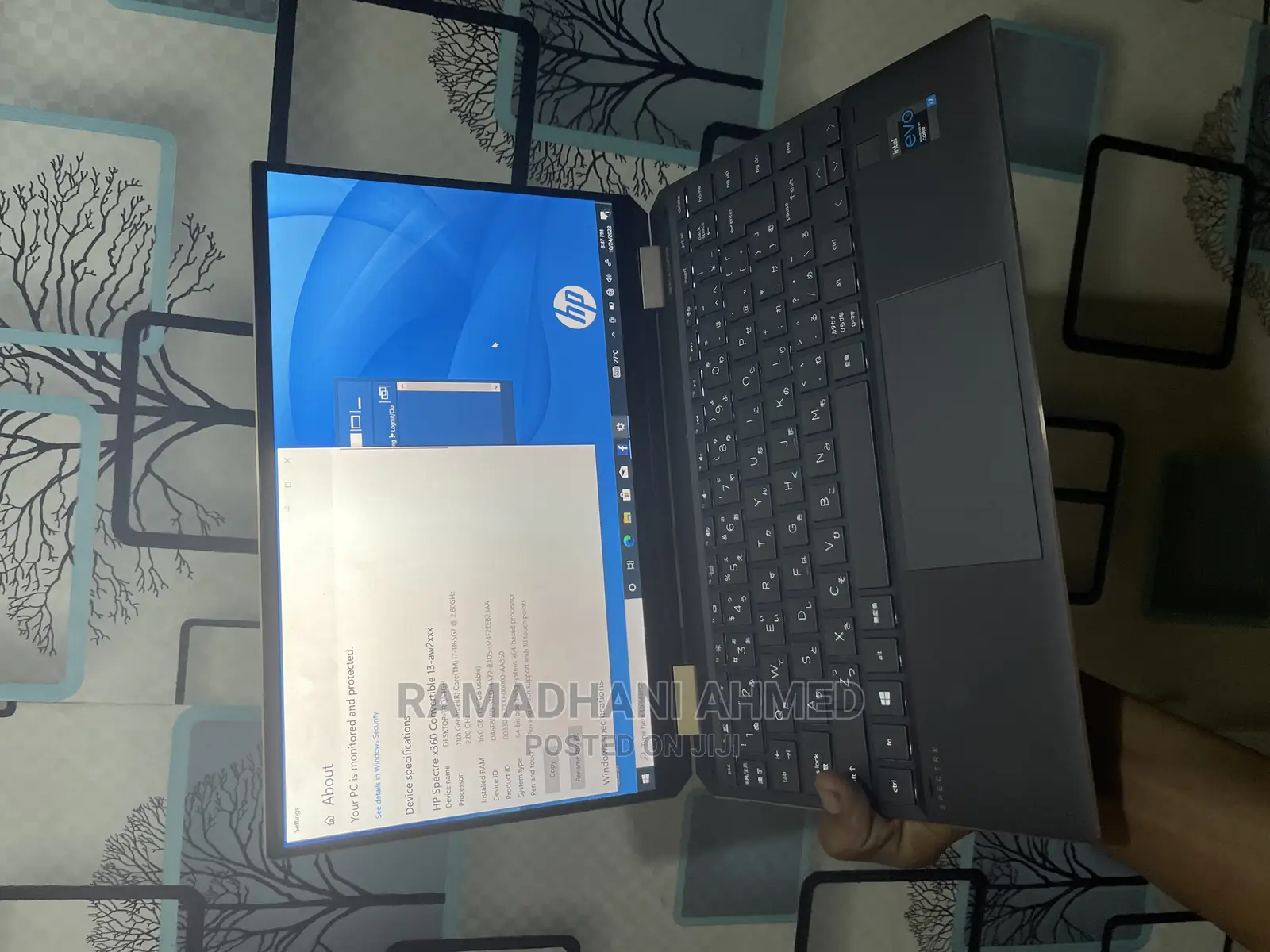 Laptop HP Spectre 16GB Intel Core I7 SSD 1T