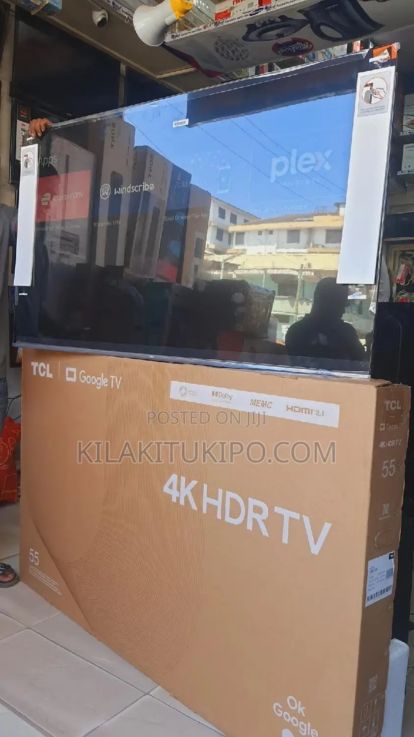 TCL Google TV Hdr TV 55"
