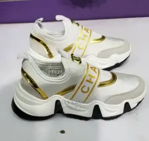 Channel White Lady's Shoes