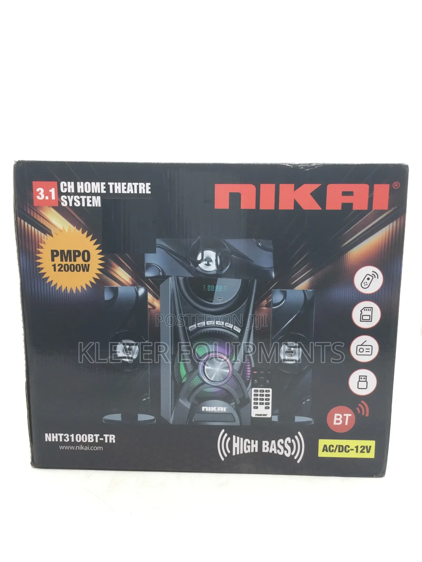 Nikai Subwoofer NHT3100BT-TR