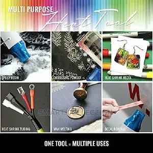 Mini Hot Air Gun, Portable Heat Gun With Stand for DIY