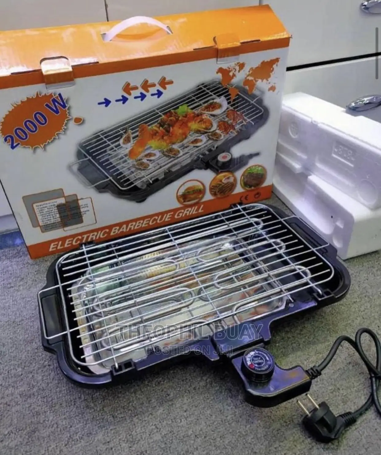 Electric Barbeque 2000w