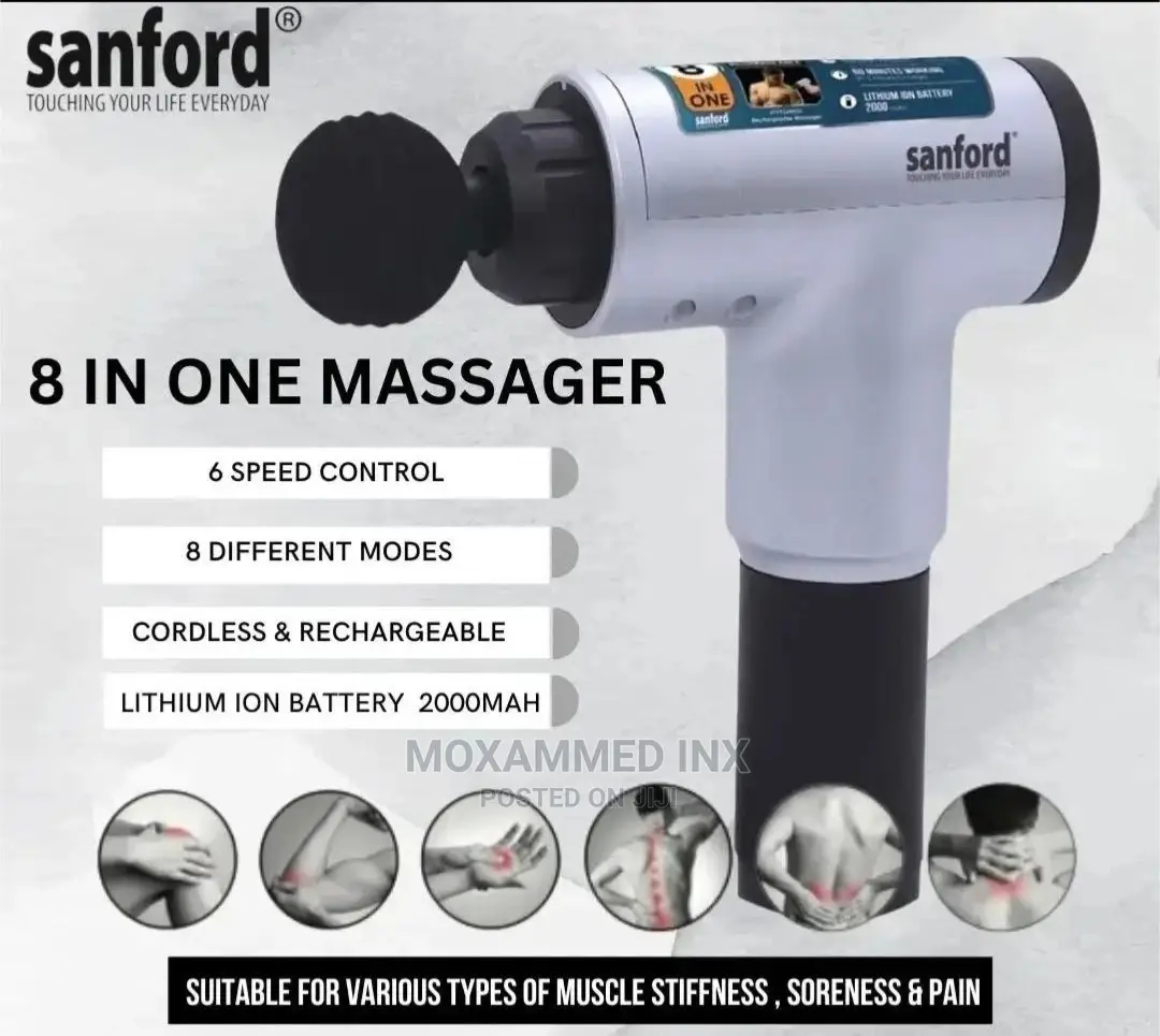 Sanford Massage Gun 8 in 1