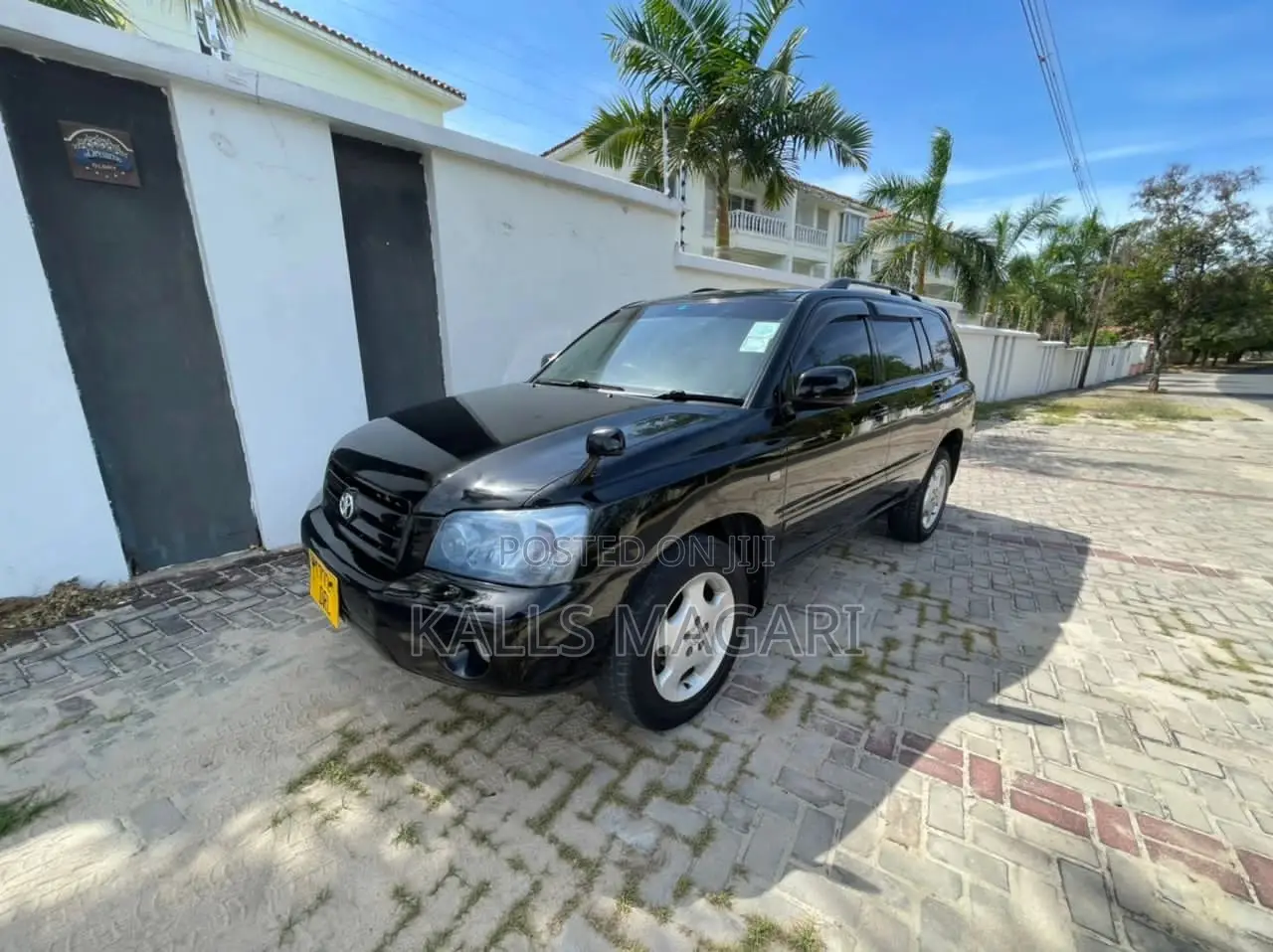 Toyota Kluger 2002 Black