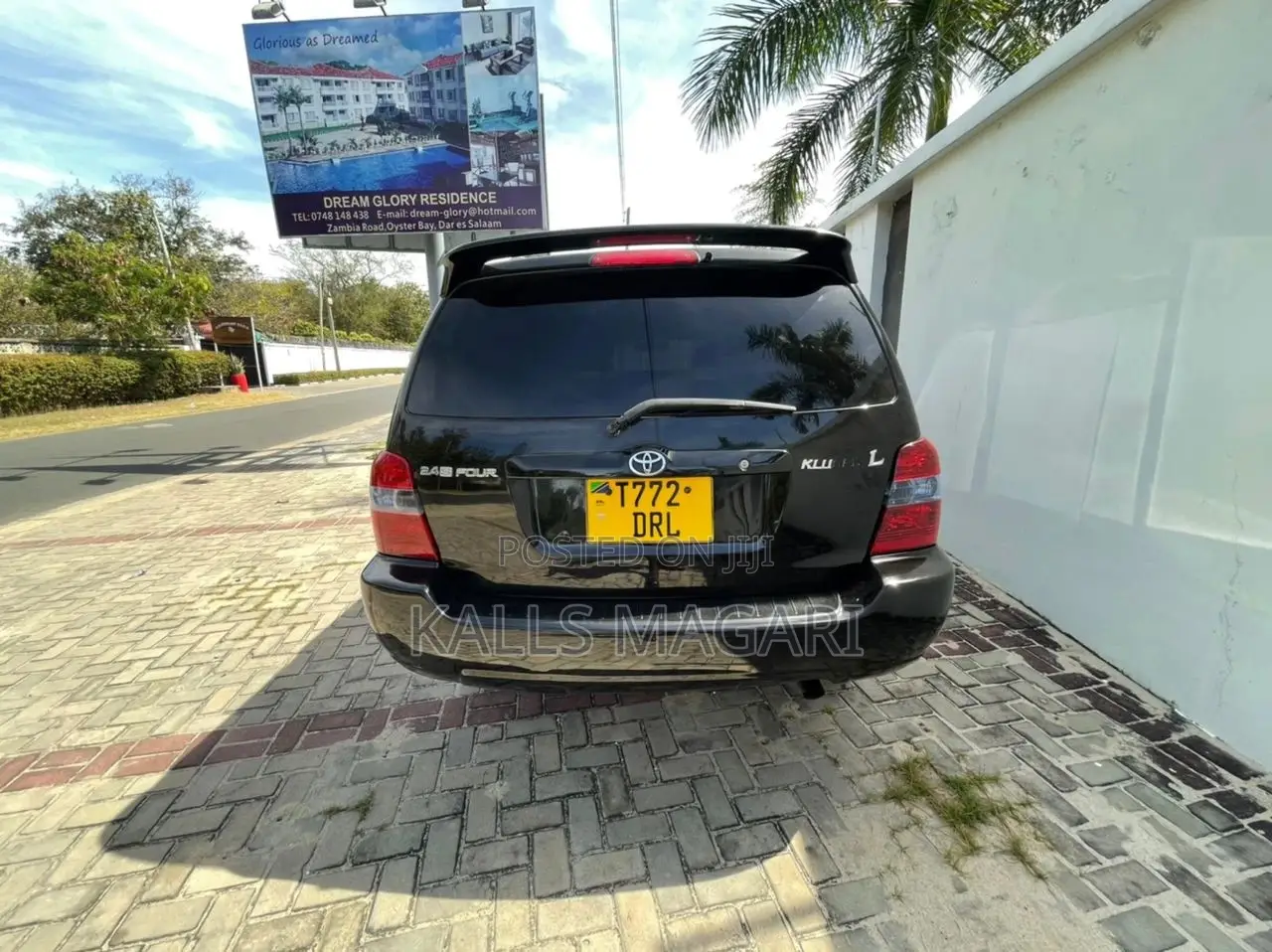 Toyota Kluger 2002 Black