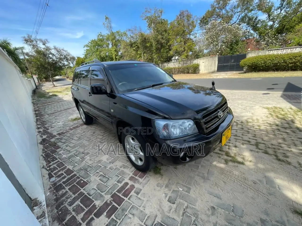 Toyota Kluger 2002 Black