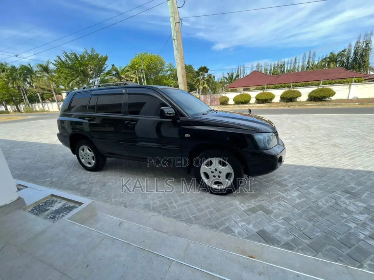 Toyota Kluger 2002 Black
