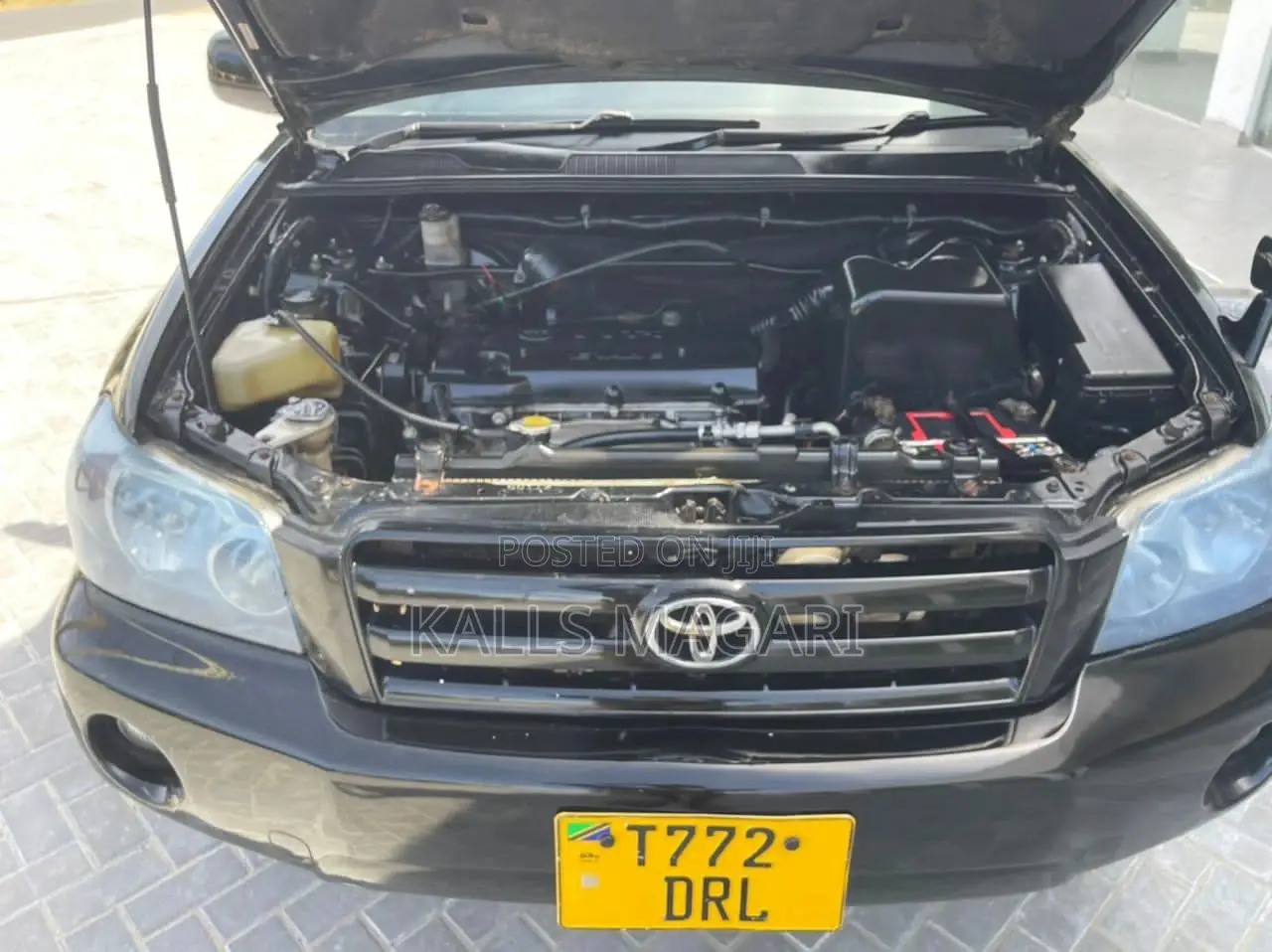 Toyota Kluger 2002 Black